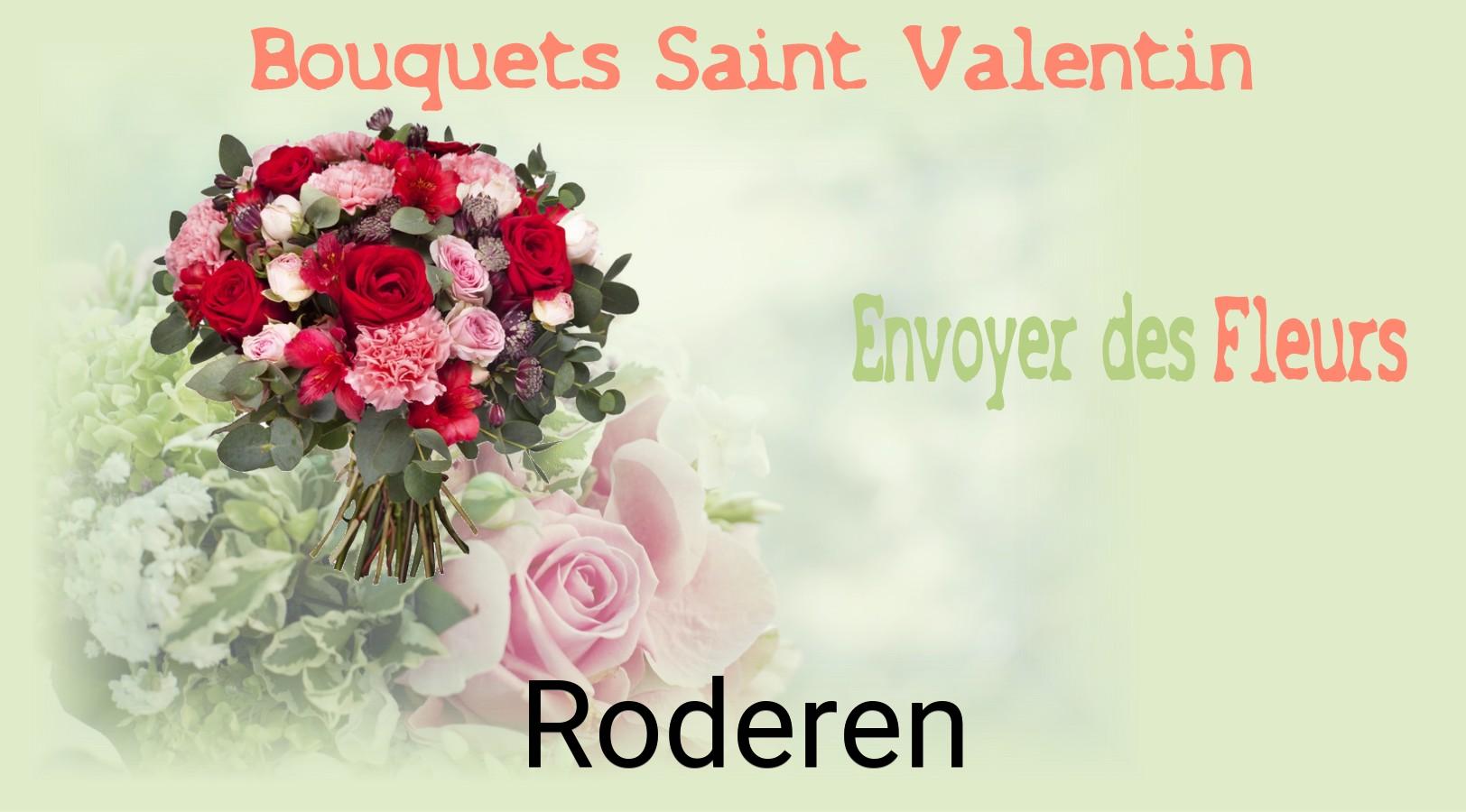 Roses de Saint-Valentin livrées à Roderen